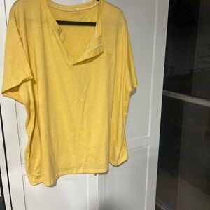 Yellow Women's Top 3XL